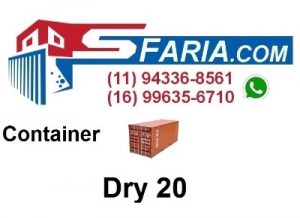 Container Dry 20 pés