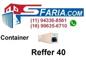 Container Reffer 40 pés