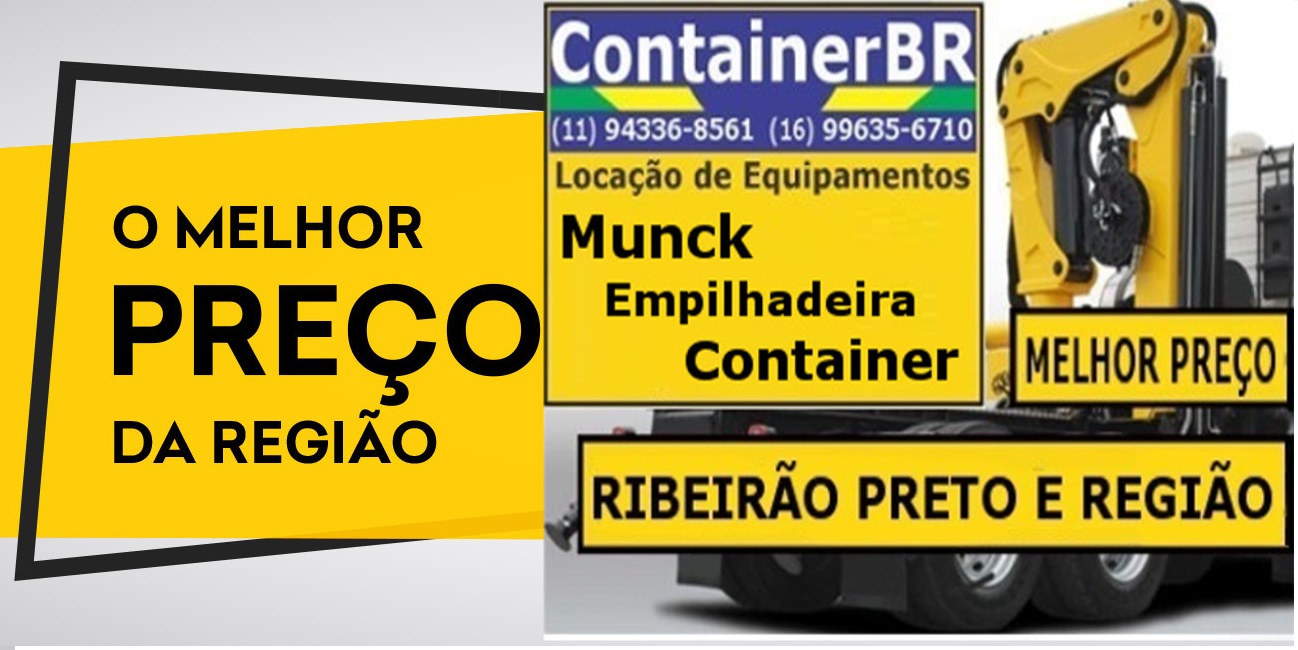 Aluguel de Container Barato Ribeirão Preto