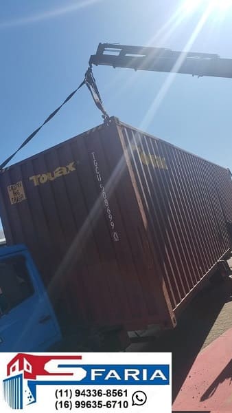 Transporte de containers Santos