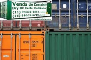 Venda de Container Bragança Paulista
